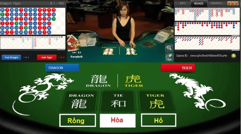 Rồng hổ - Tựa game chất lượng tại Vin777